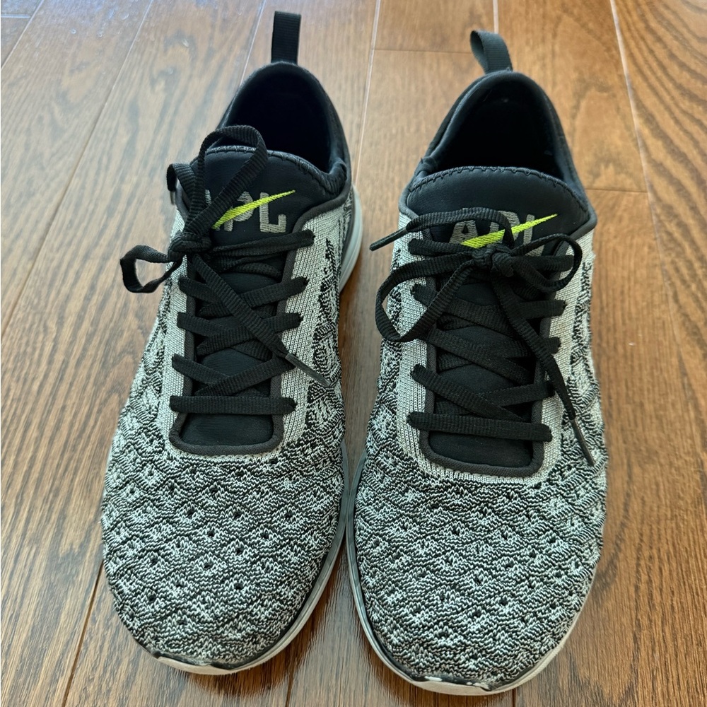 Women’s APL Black and Gray Sneakers Sleek Athletic Design